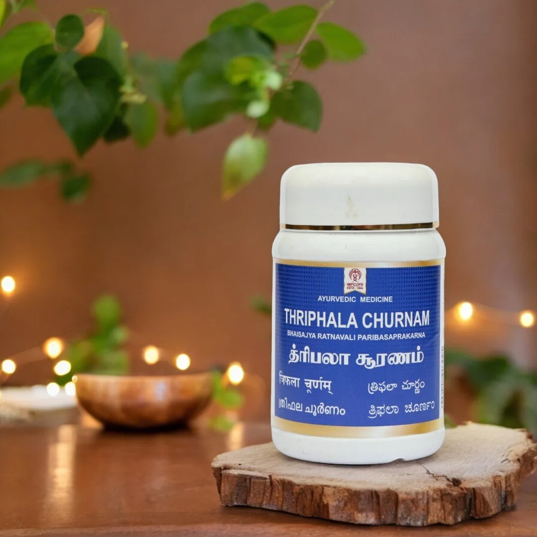 Impcops Ayurveda Thriphala Churnam | Traditional Herbal Powder | Digestive & Wellness Support-2