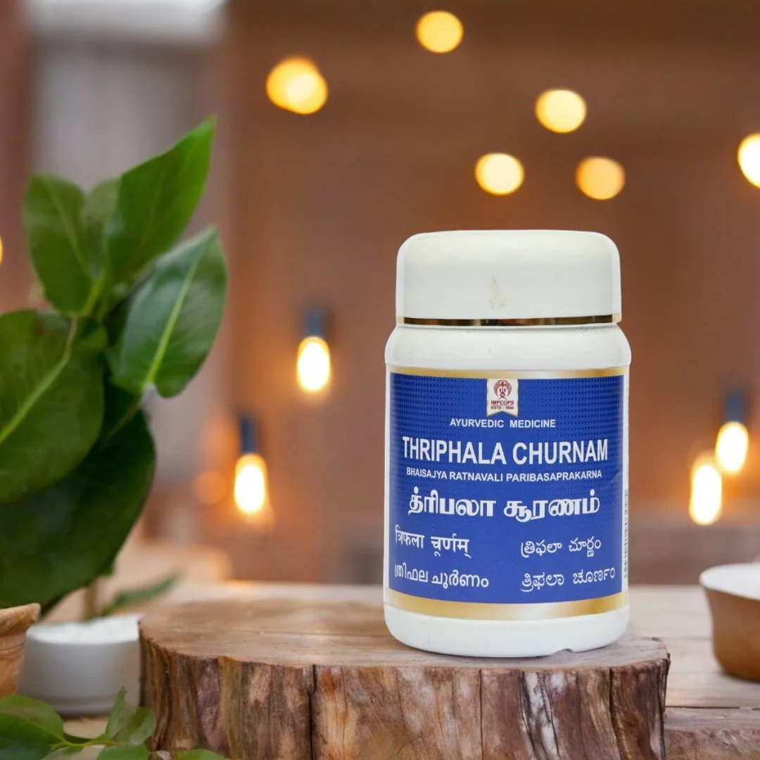 Impcops Ayurveda Thriphala Churnam | Traditional Herbal Powder | Digestive & Wellness Support-3
