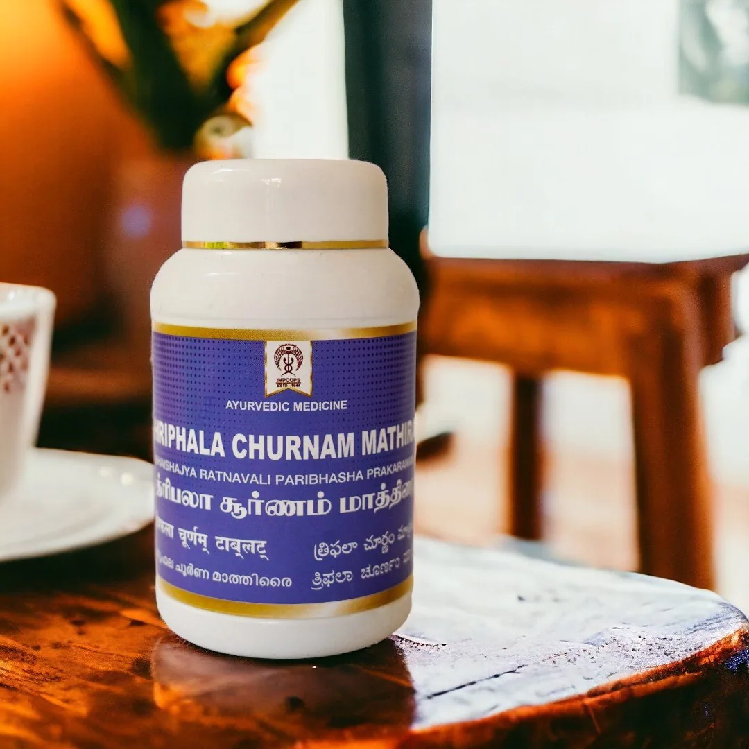 Impcops Ayurveda Triphala Churnam Tablets | Traditional Ayurvedic Digestive Support | Natural Bowel Regulator-2