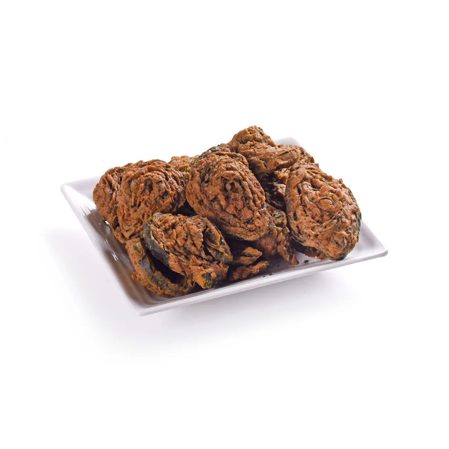 Induben Khakhrawala Dry Patra | Traditional Gujarati Snack | Crispy Tangy Arbi Leaf Rolls-2
