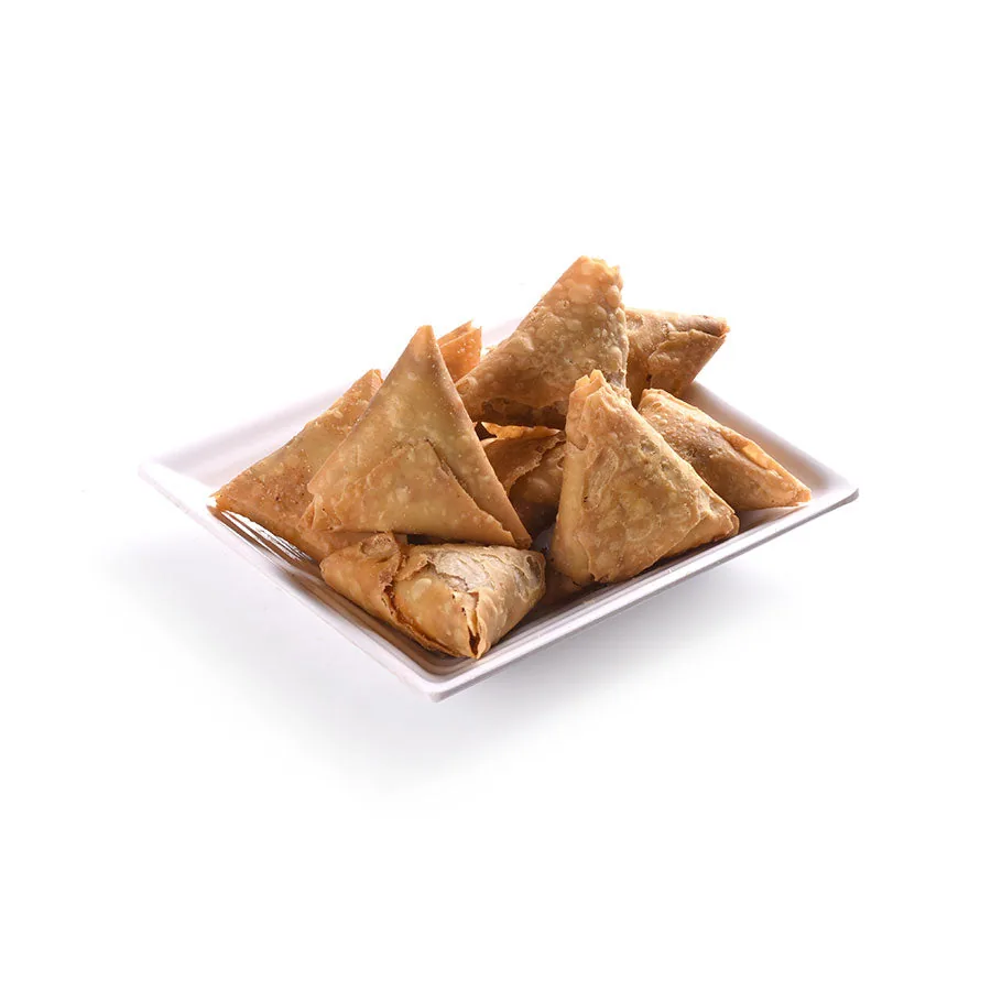 Induben Khakhrawala Dry Samosa | Crispy Gujarati Namkeen | Traditional Spiced Tea-Time Snack 300 gm