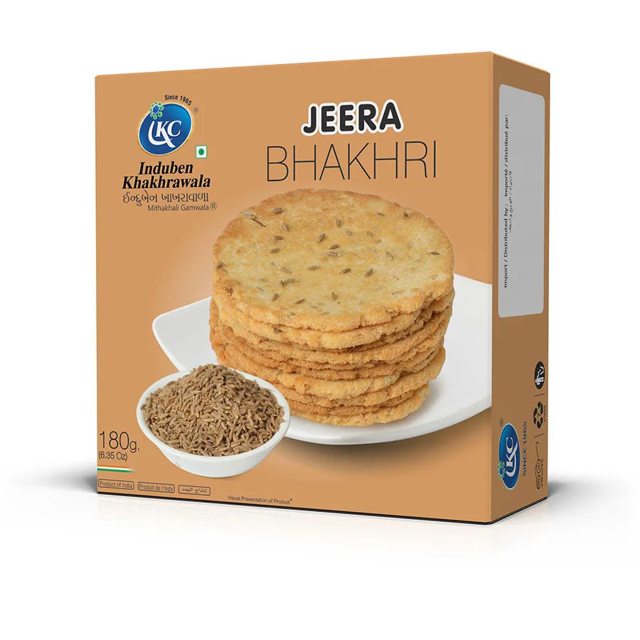 Induben Khakhrawala Jeera Bhakhari | Traditional Gujarati Roasted Cumin Flatbread | Authentic Indian Tea-Time Snack-1