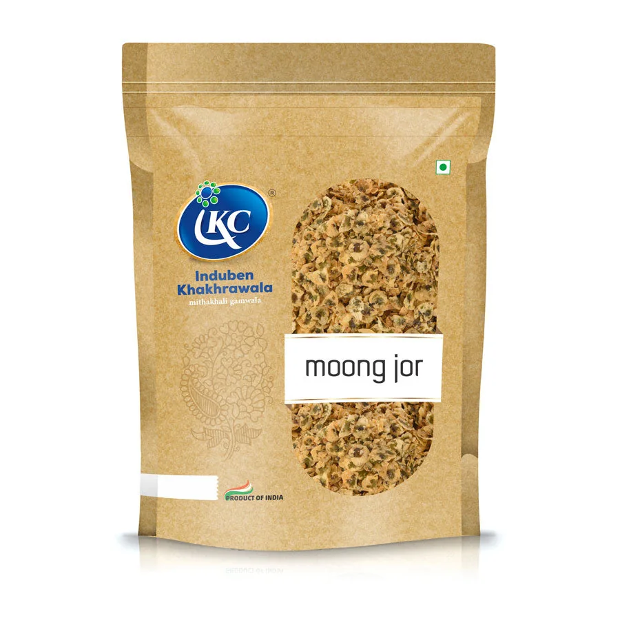 Induben Khakhrawala Moong Jor | Roasted Green Gram Namkeen | Tangy Spiced Street Style Snack-1