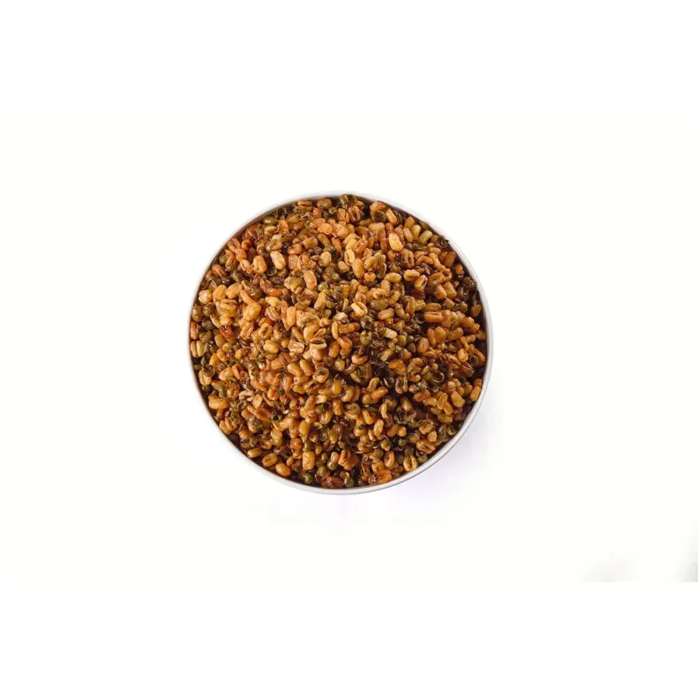 Induben Khakhrawala Moong Spicy | Roasted Green Gram Namkeen | Authentic Gujarati Snack-2