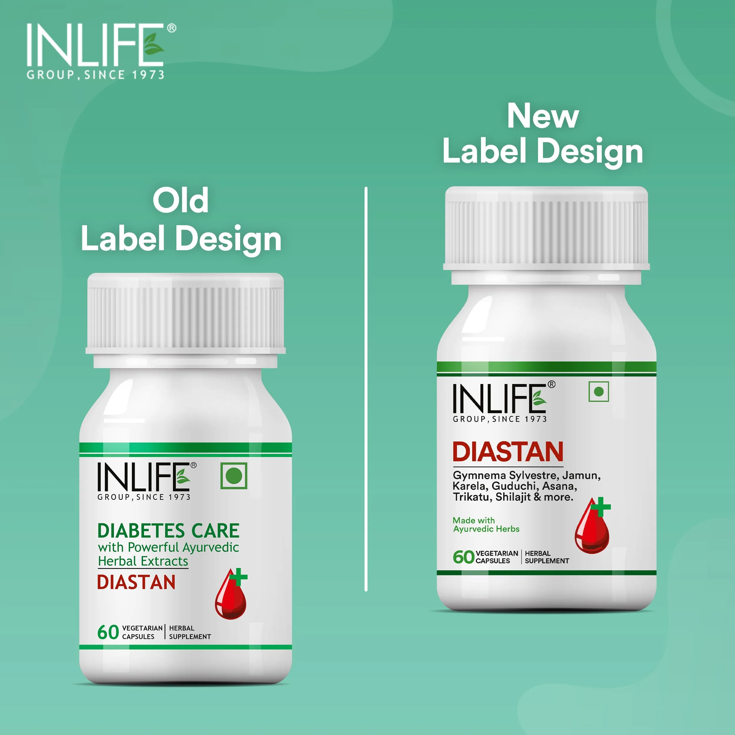 Inlife Diabetes Care Diastan Capsules | Ayurvedic Blood Sugar Support | Herbal Metabolic Wellness Formula-4