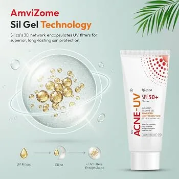 Ipca Acne UV Gel SPF 50 | Matte Finish Sunscreen | Oil-Free Protection for Acne-Prone Skin-4