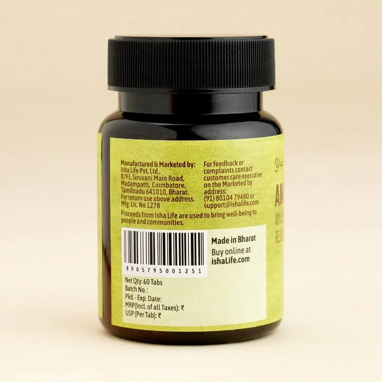 Isha Life Amla Tablet | Ayurvedic Immunity Booster | Natural Vitamin C Supplement-3