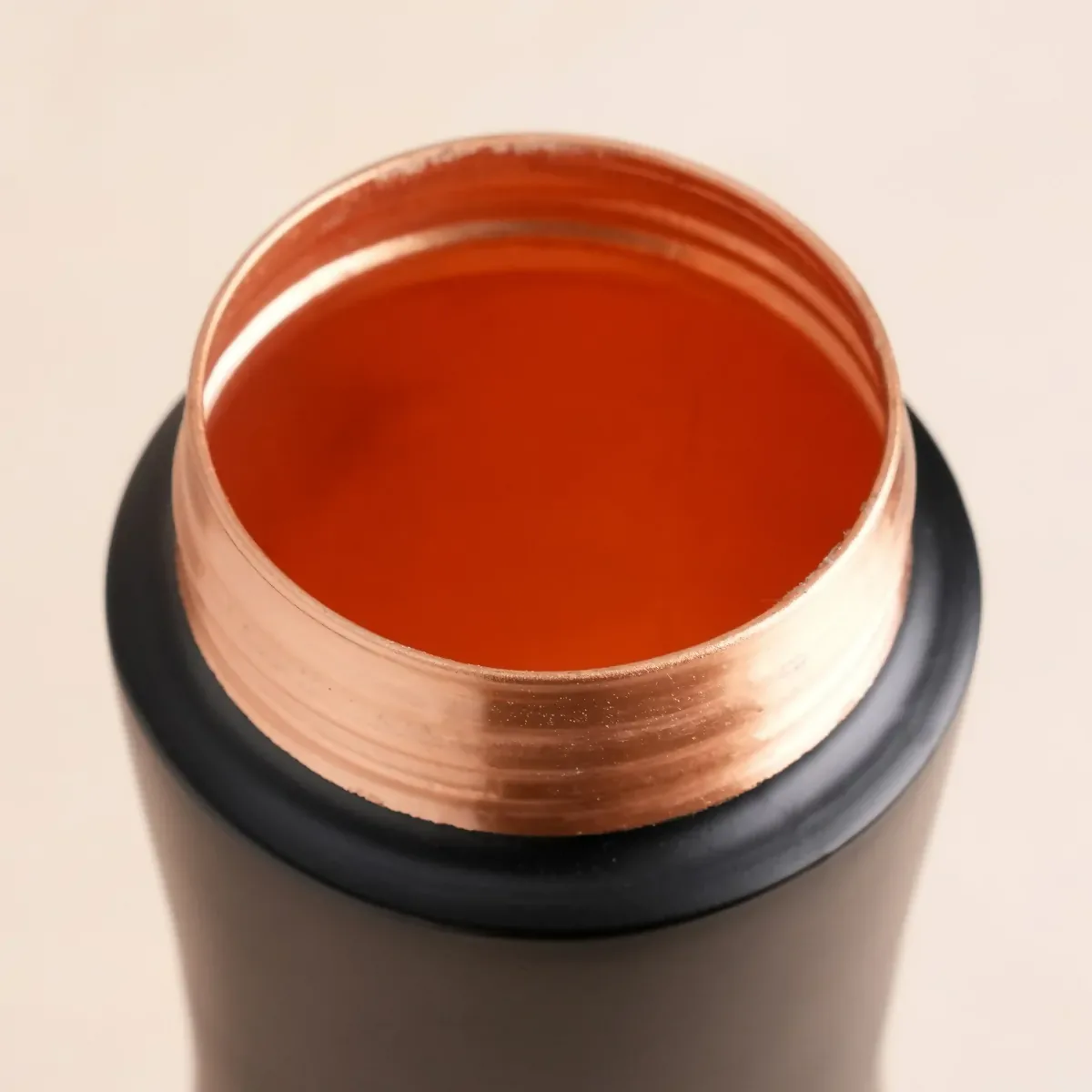 Isha Life Copper Sipper Bottle | Leak-Proof Ayurvedic Water Vessel | Matte Midnight Blue Finish-6