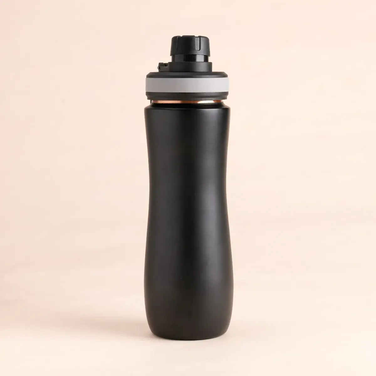 Isha Life Copper Sipper Bottle | Leak-Proof Ayurvedic Water Vessel | Matte Midnight Blue Finish-8