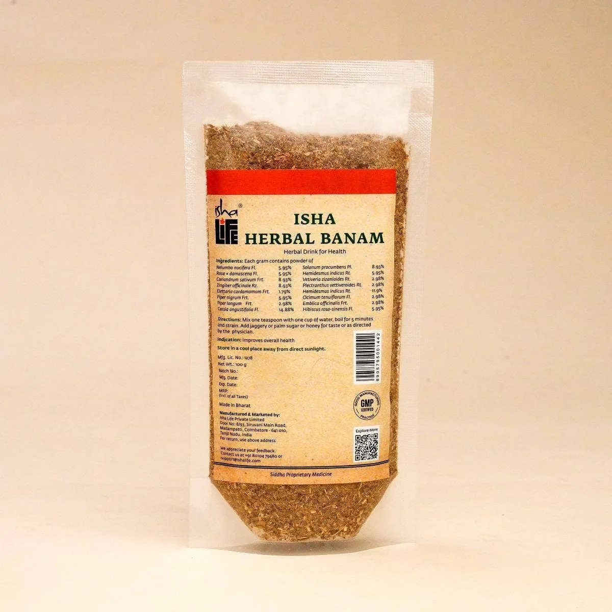 Isha Life Herbal Drink