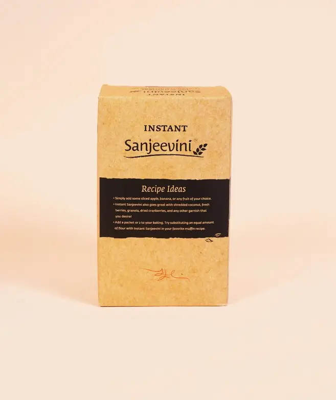 Isha Life Instant Sanjeevini Multigrain Health Drink Mix Sachets | Traditional Millet Porridge | Pre-Sweetened with Jaggery-8