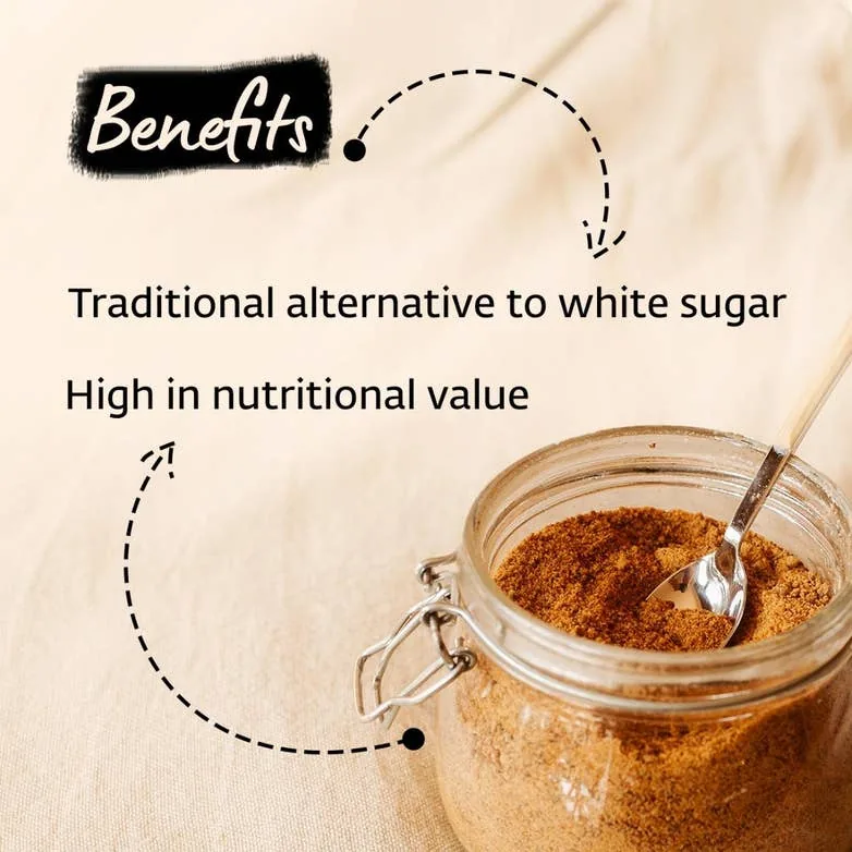 Isha Life Jaggery Powder | Natural Sugarcane Sweetener | Chemical-Free Refined Sugar Alternative-3