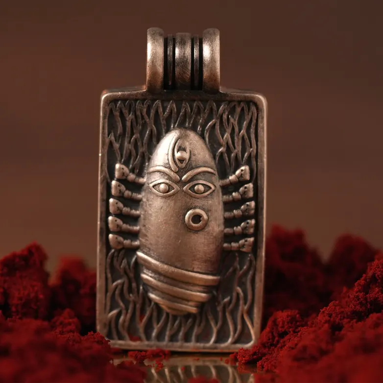 Isha Life Linga Bhairavi Silver Pendant