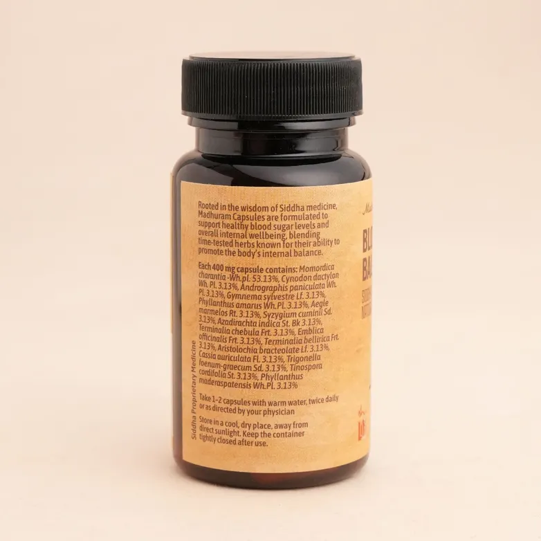 Isha Life Madhuram Capsules | Herbal Blood Sugar Support | Vegetarian Metabolic Wellness Supplement-2