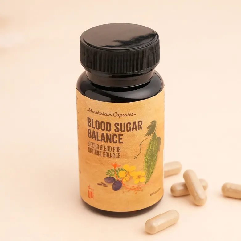 Isha Life Madhuram Capsules | Herbal Blood Sugar Support | Vegetarian Metabolic Wellness Supplement-4