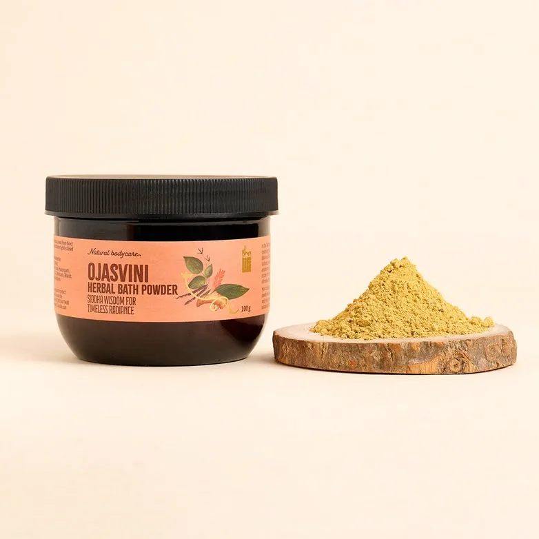Isha Life Ojasvini Herbal Snanam Powder | Natural Soap-Free Bath Powder | Traditional Ayurvedic Body Wash-1
