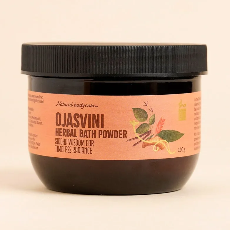 Isha Life Ojasvini Herbal Snanam Powder | Natural Soap-Free Bath Powder | Traditional Ayurvedic Body Wash-2