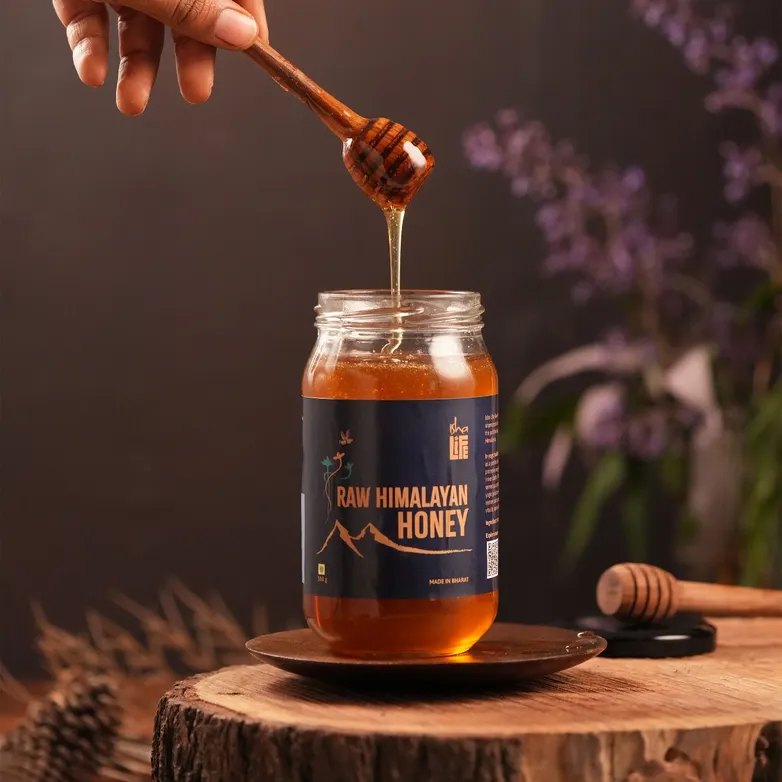 Isha Life Raw Himalayan Honey | Pure Wild Forest Honey | Unprocessed Yogic Superfood-5