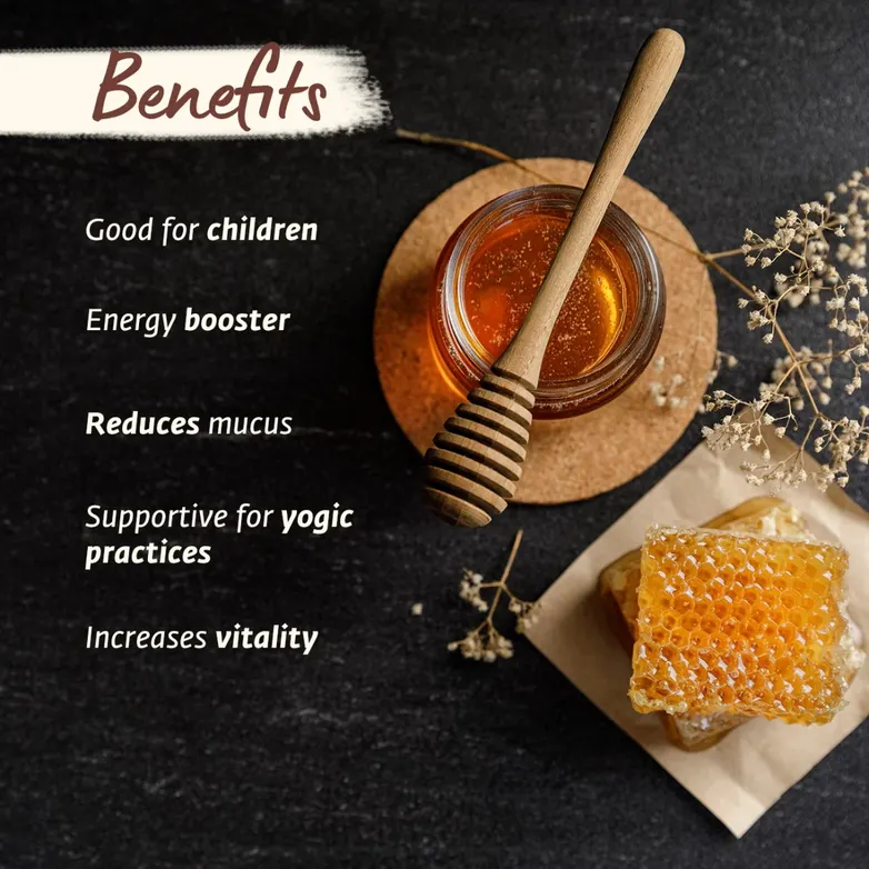 Isha Life Raw Himalayan Honey | Pure Wild Forest Honey | Unprocessed Yogic Superfood-6