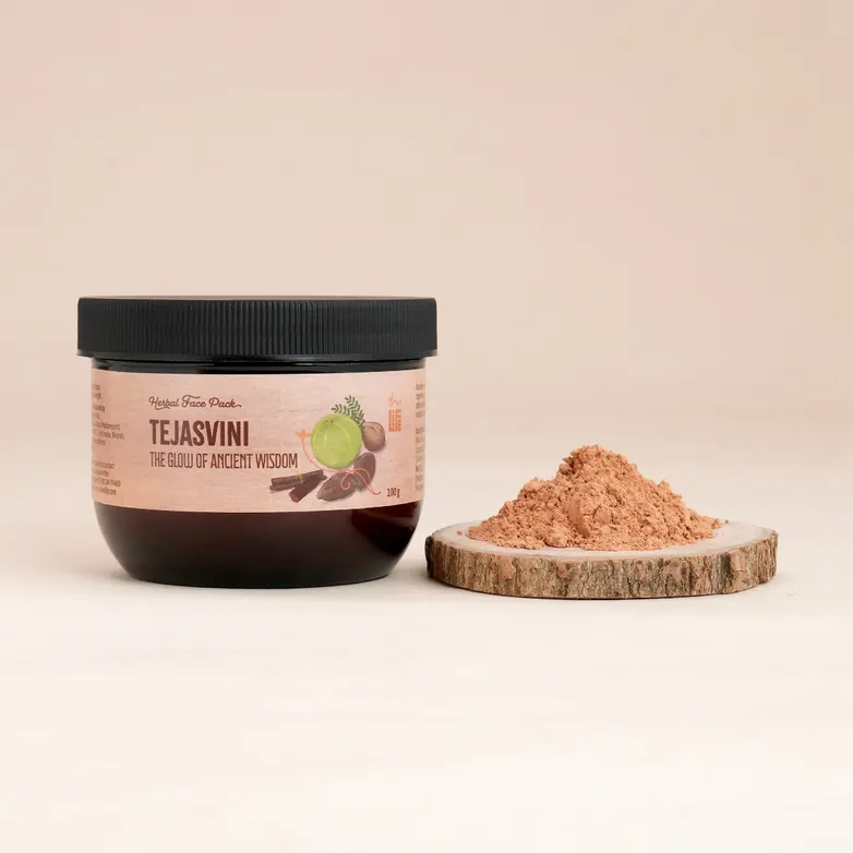 Isha Life Tejasvini Herbal Face Pack | Ayurvedic Oil Control & Blemish Prevention Mask-2