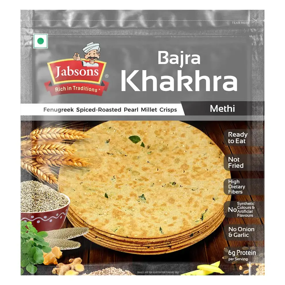 Jabsons Bajra Methi Khakhra Vacc Pack-1