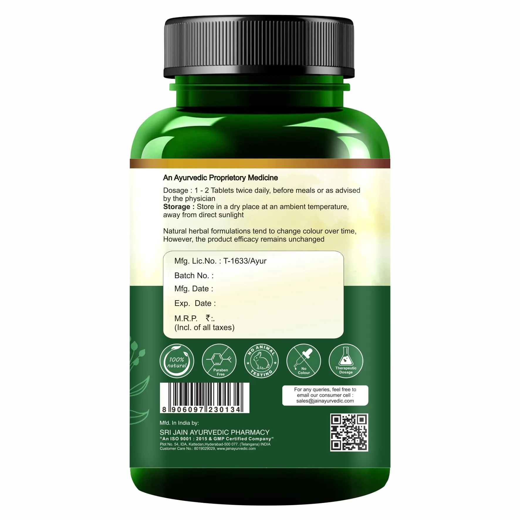 Jain Madhumardan Tablets | Ayurvedic Blood Sugar Support | Natural Metabolic & Pancreatic Care-2