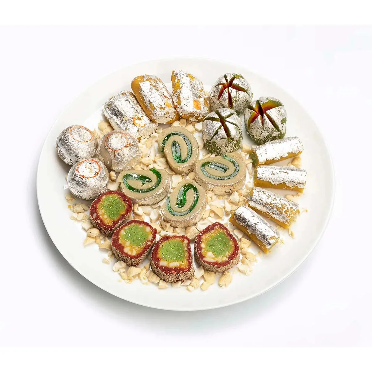 Jhama Sweets Spec. Kaju Mix | Assorted Cashew Mithai | Handcrafted Mumbai Sweets