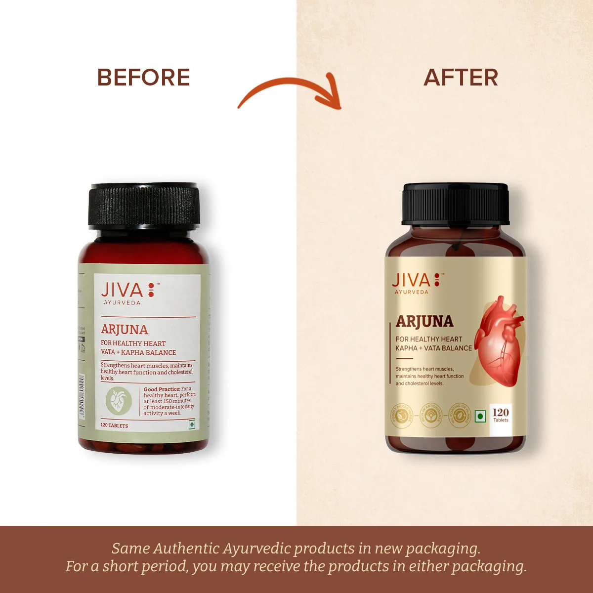 Jiva Ayurveda Arjuna Tablets | Natural Ayurvedic Cardioprotective Supplement | Heart Muscle & Circulation Support-3