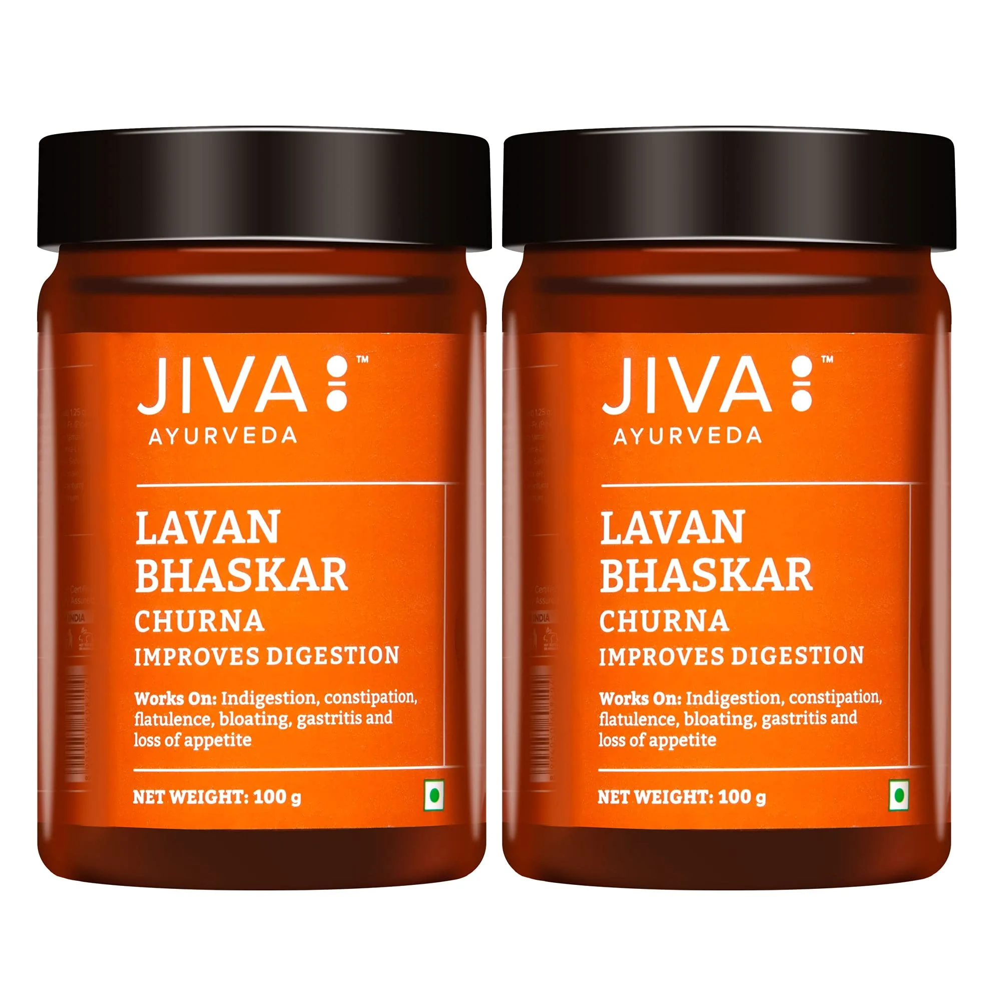 Jiva Ayurveda Lavan Bhaskar Churna | Classical Ayurvedic Digestive Powder | Natural Gas and Bloating Relief-1