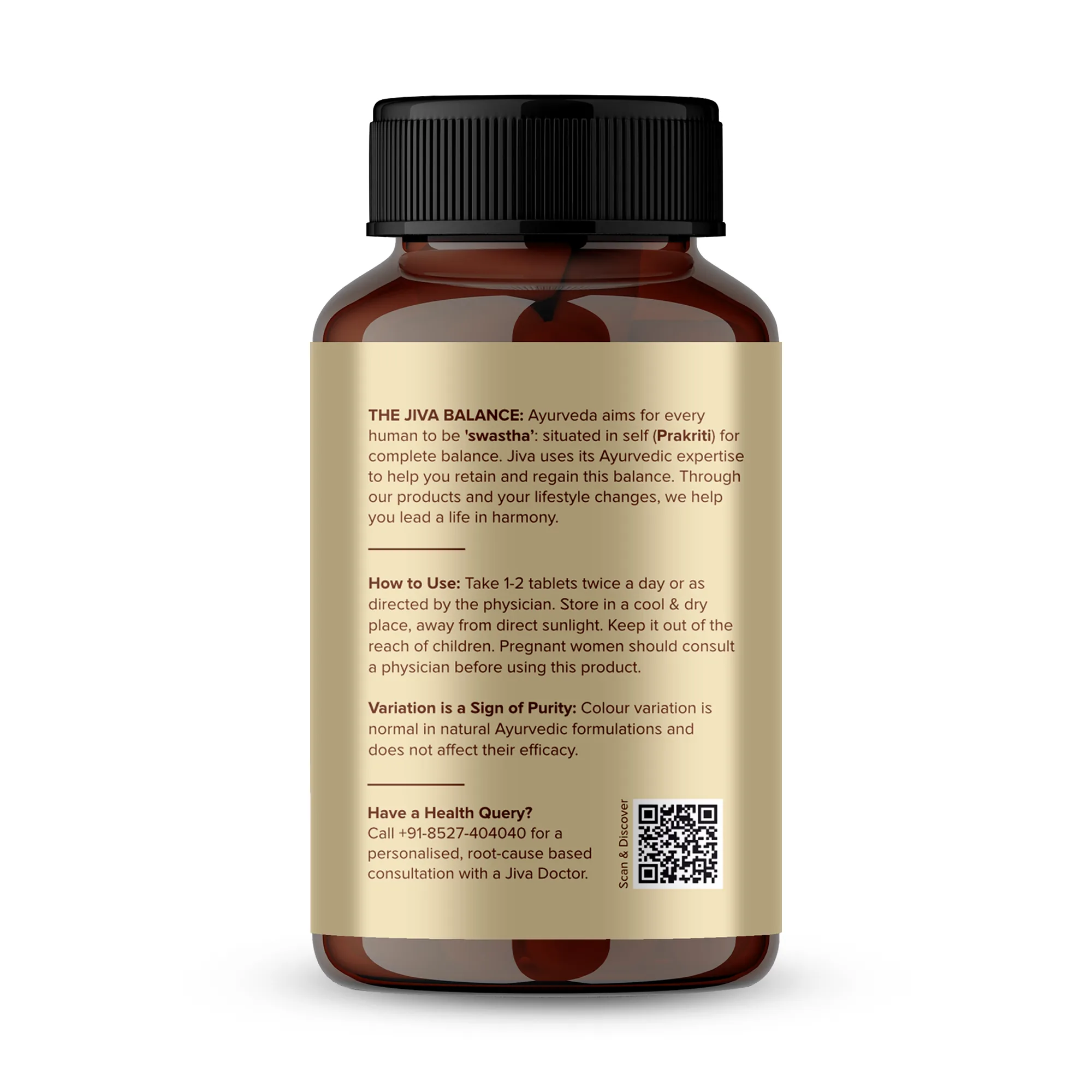Jiva Ayurveda Neem Tablets | Natural Blood Purifier | Pitta and Kapha Balance-2