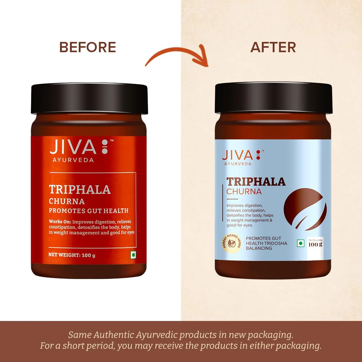 Jiva Ayurveda Triphala Churna | Ayurvedic Digestive Powder | Natural Detox & Dosha Balancer-4