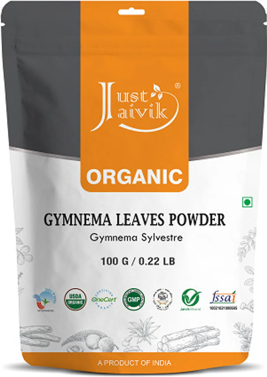 Just Jaivik Organic Gymnema Leaves Powder
