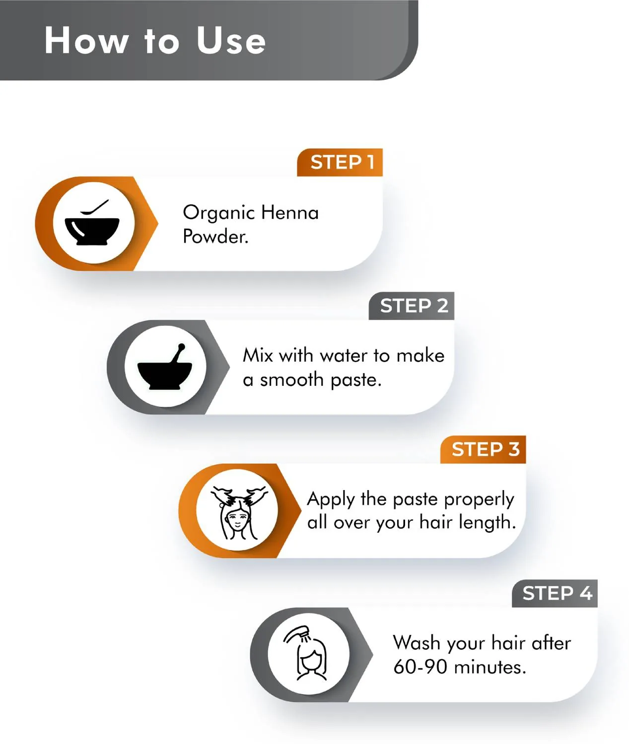Just Jaivik Organic Henna Powder | Natural Hair Color | Pure Lawsonia Inermis for Conditioning-4