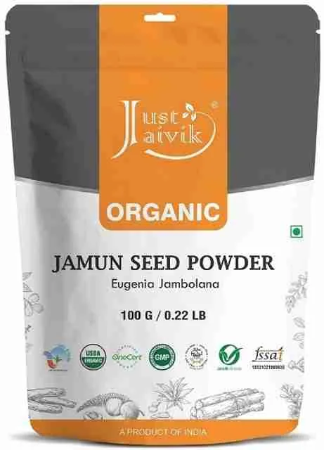 Just Jaivik Organic Jamun Seed Powder