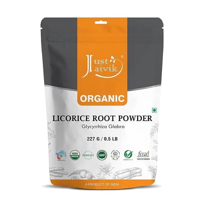 Just Jaivik Organic Licorice Root Powder