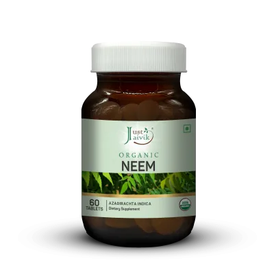 Just Jaivik Organic Neem Tablets