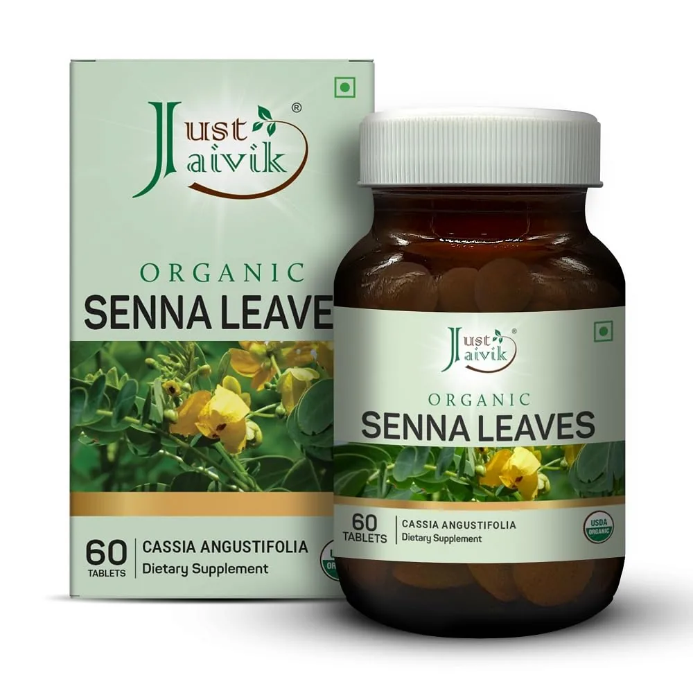Just Jaivik Organic Senna Tablets