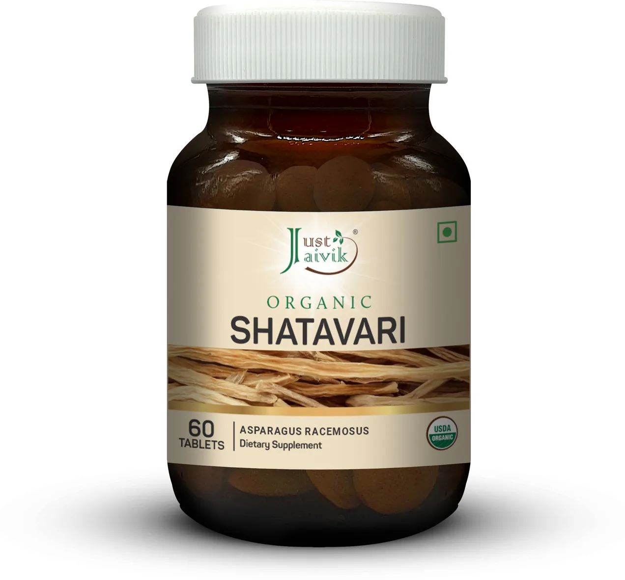 Just Jaivik Organic Shatavari Tablets