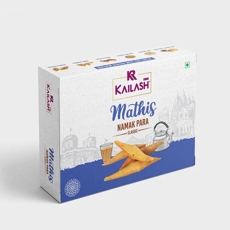 Kailash Sweets & Snacks Namak Para | Crispy Savory Teatime Nimki | Authentic Surat Recipe 400 gm