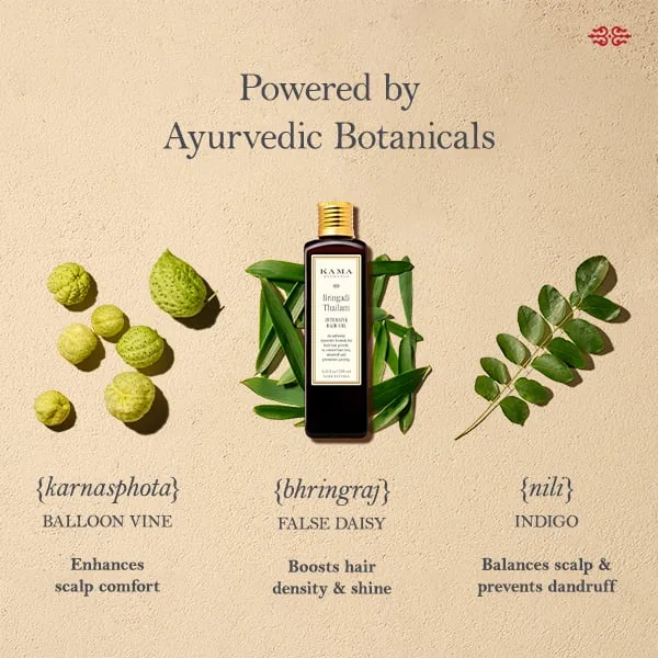 Kama Ayurveda Bringadi Thailam Intensive Hair Oil - 3