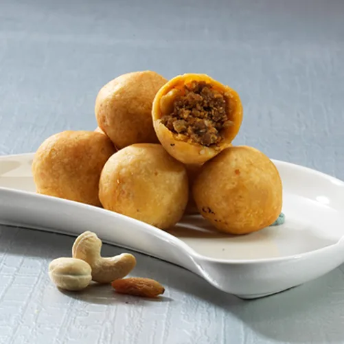Kandoi Bhogilal Mulchand Special Dry Fruit Kachori | Authentic Gujarati Snack | Sweet & Spicy Stuffed Bite 10 Pcs