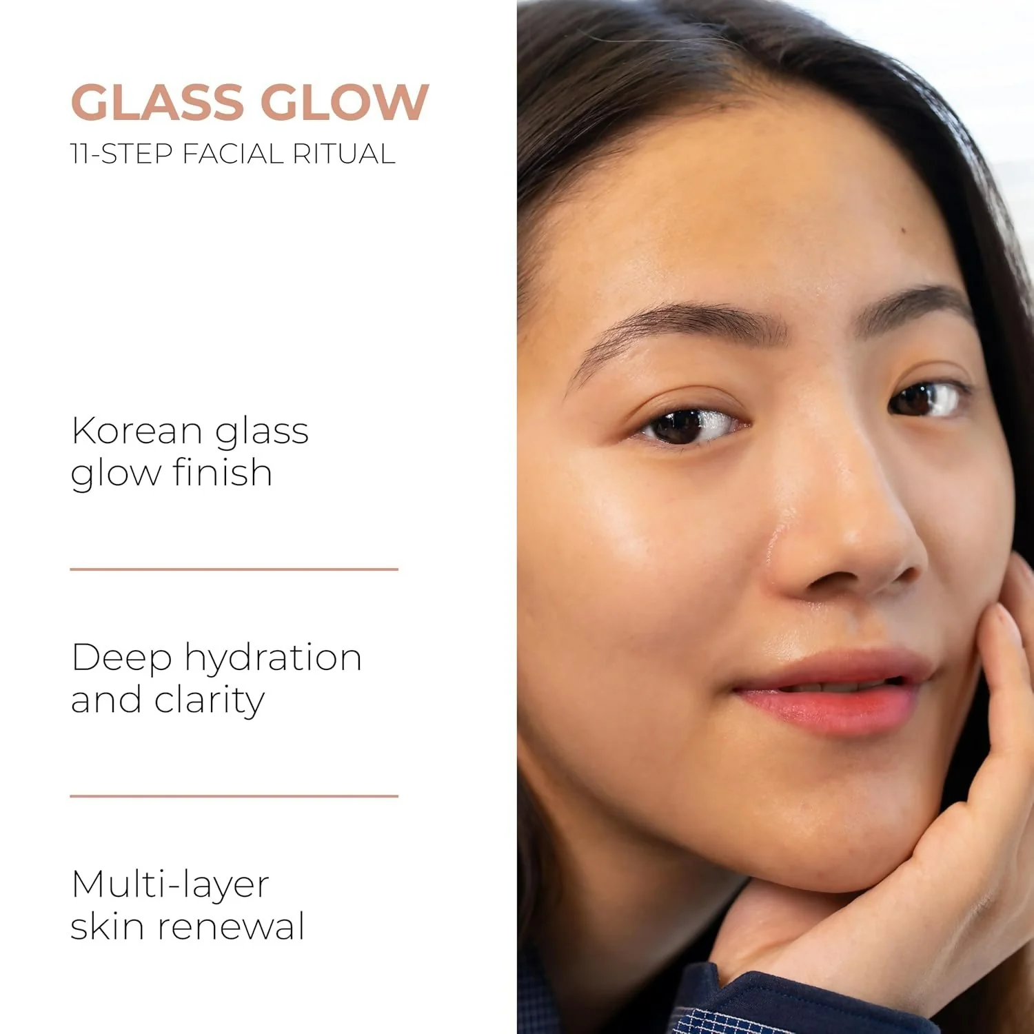 Kanpeki Glass Glow Skin Korean Skincare Rituals Facial Kit | 11-Step Brightening Facial | Dewy Hydration and UV Protection-1
