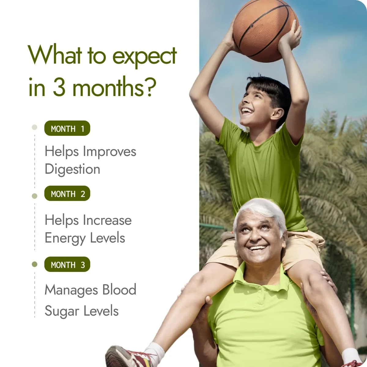 Kapiva Ayurveda Dia Free Capsules | Natural Blood Sugar Support | Herbal Metabolic Care-3