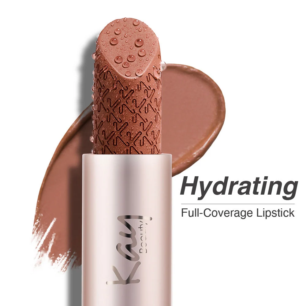 Kay Beauty Hydra Creme Hydrating Full Coverage Lipstick - Panache Shade | High Pigment Glossy Finish | Nourishing Lip Color-2