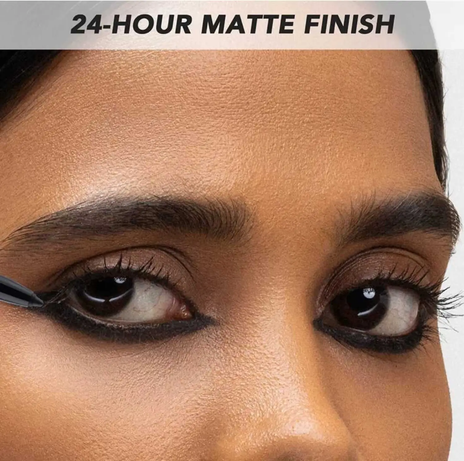 Kay Beauty Waterproof 24 Hour Kajal - Spade Black | Smudgeproof Kohl Pencil | Intense Matte Finish-5