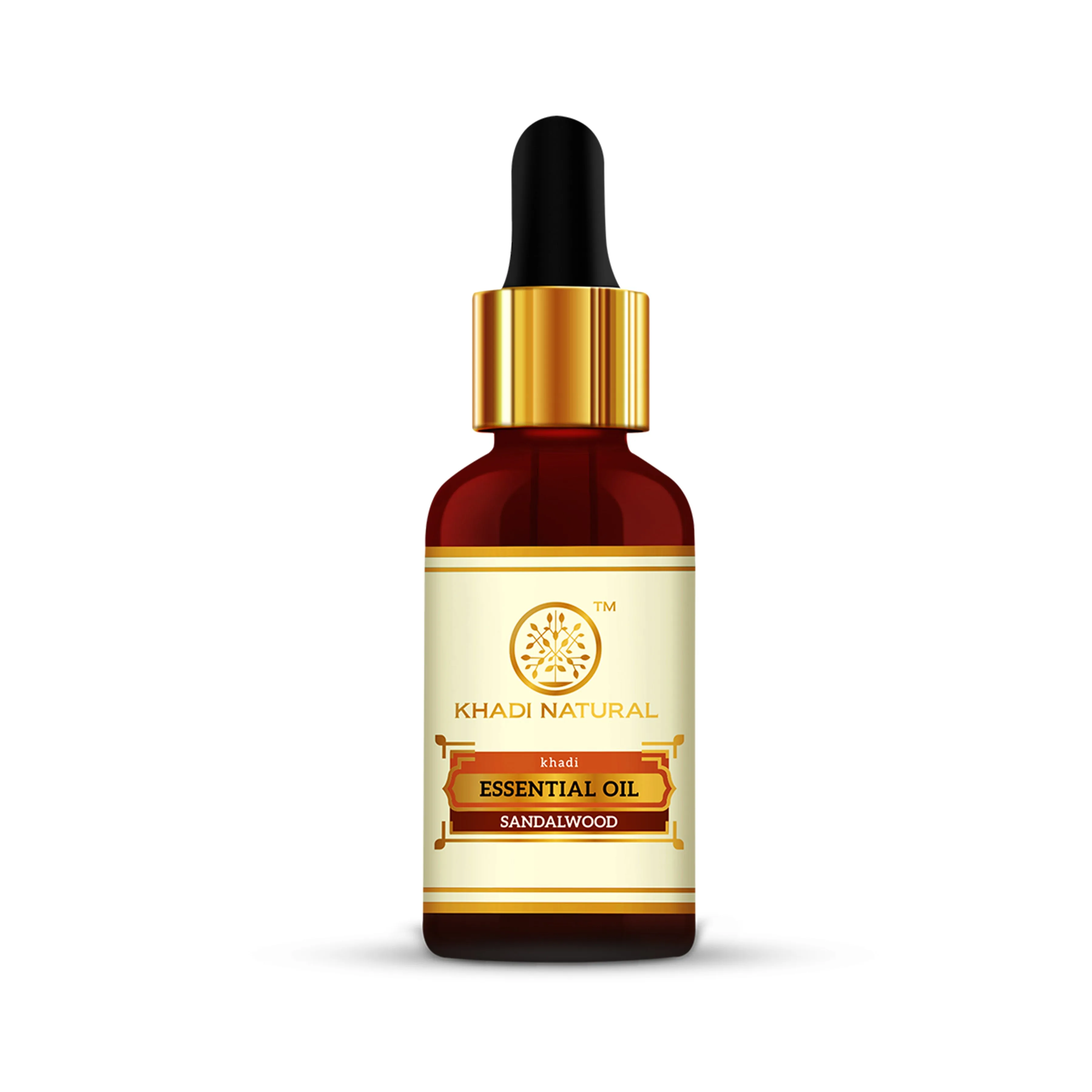 Khadi Natural Sandalwood Essential Oil | Pure Aromatherapy Oil | Calming & Skin Soothing-2