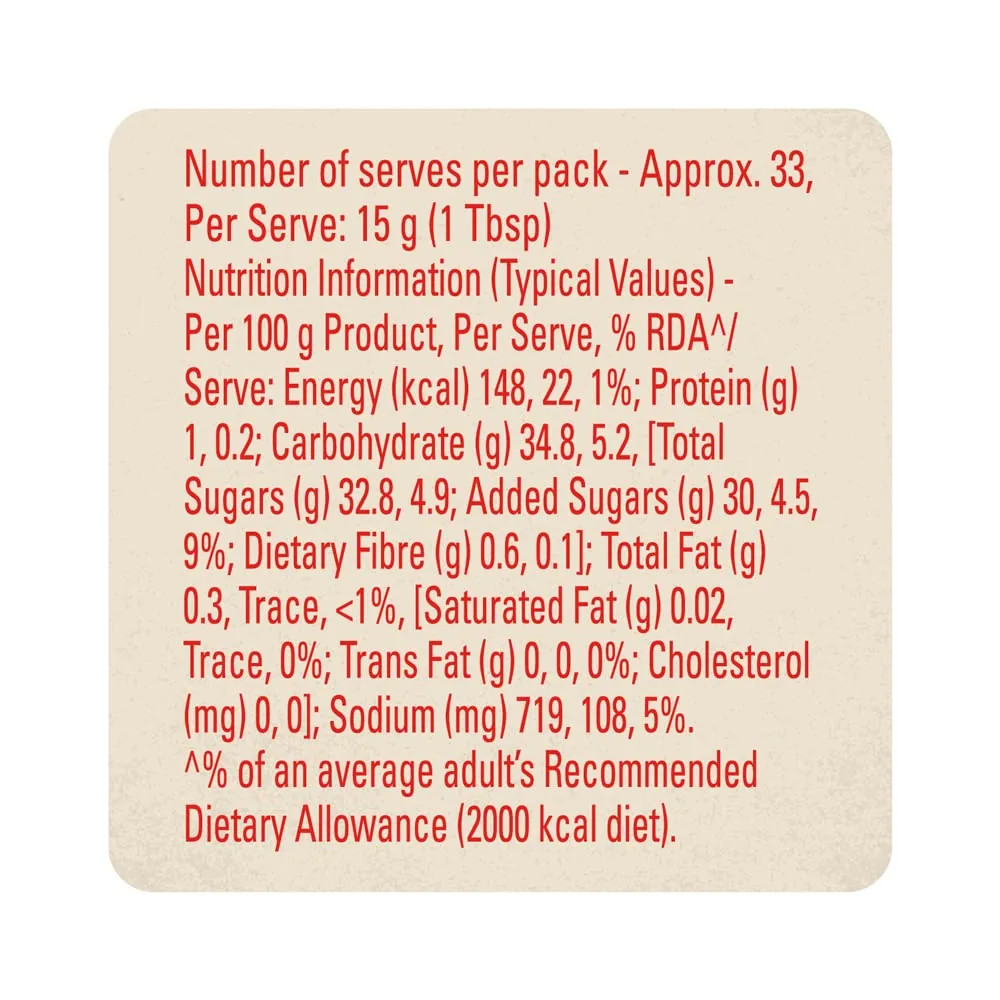 Kissan Chilli Tomato Sauce Bottle 500 g-2