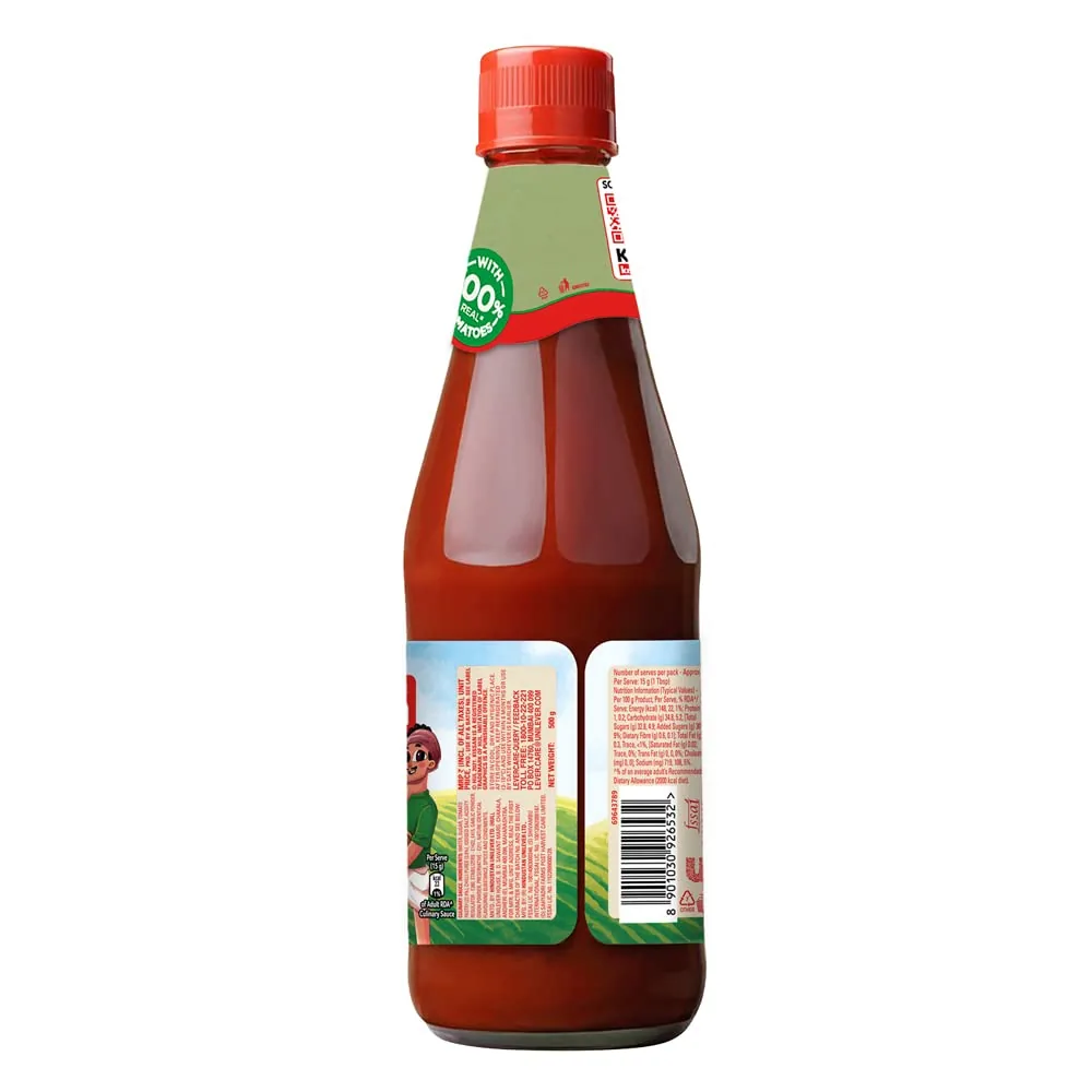 Kissan Chilli Tomato Sauce Bottle 500 g-4