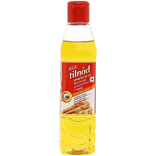 KLF Gingelly Oil - Tilnad 100% Pure Front Side Package - 200 ml