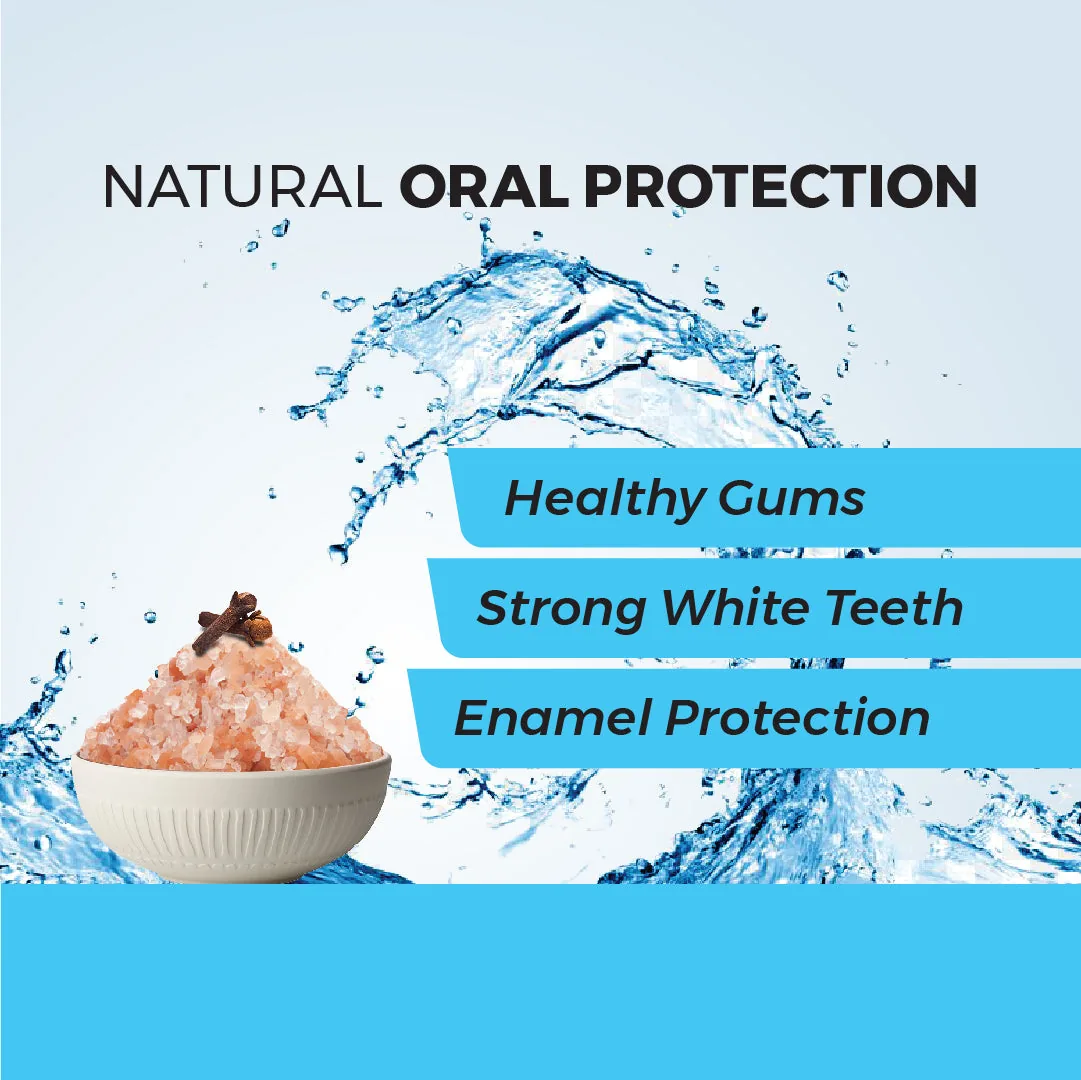 Kp Namboodiri's Natural Salt Toothpaste | Fluoride-Free Herbal Toothpaste | Rock Salt & Clove Oral Protection-3